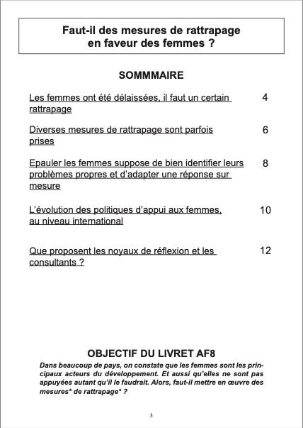 Af8 sommaire