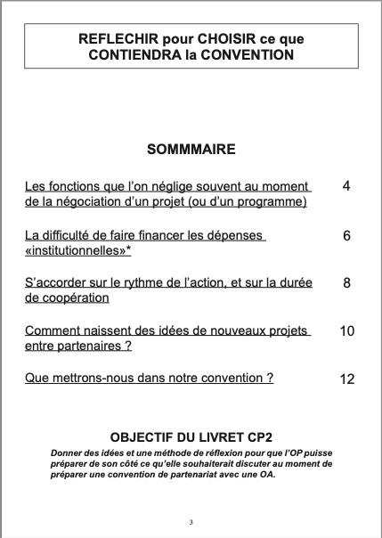 Cp2 sommaire