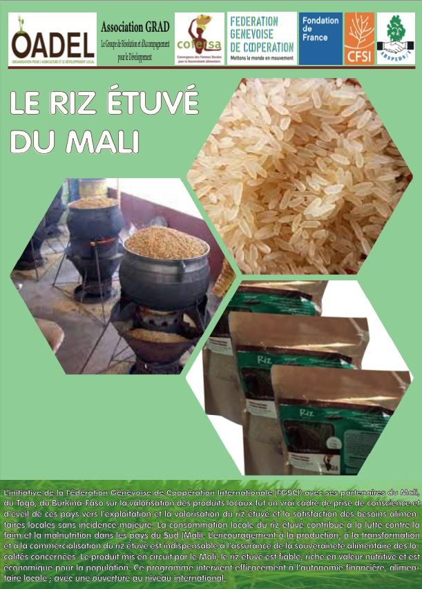 Le riz étuvé du Mali